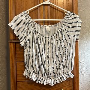 Off the shoulder shirt